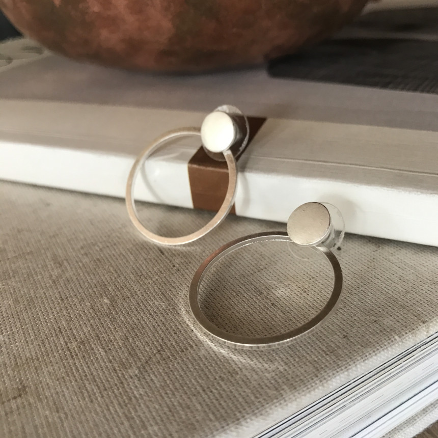 Elin to Circle Earrings Twenties Women Special Jew