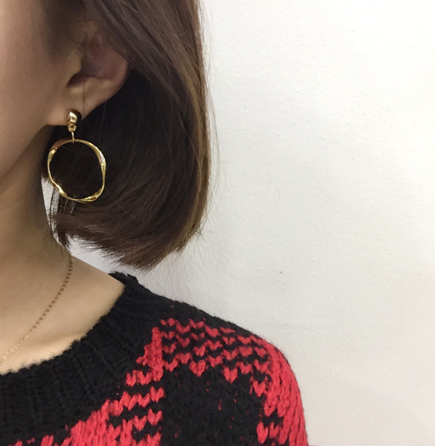 Drop Ring Earrings