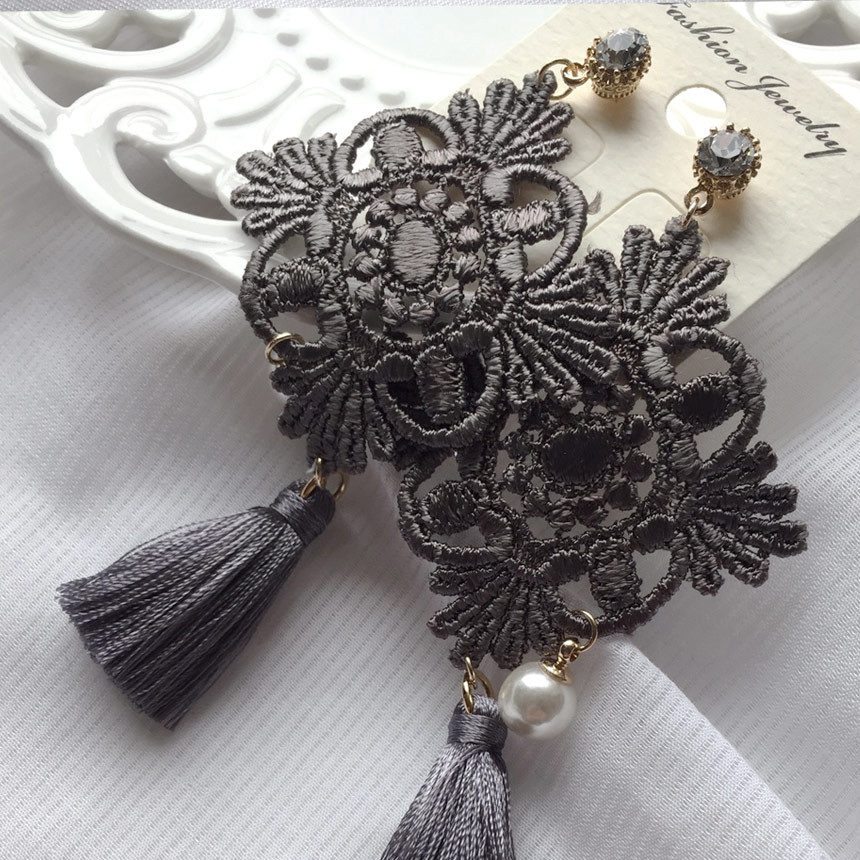 Earrings drop earrings fashion girlfriend lady lov