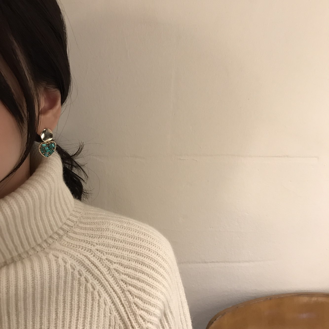 Loveholic Swallow Drop Earrings 3color Retro Mood 