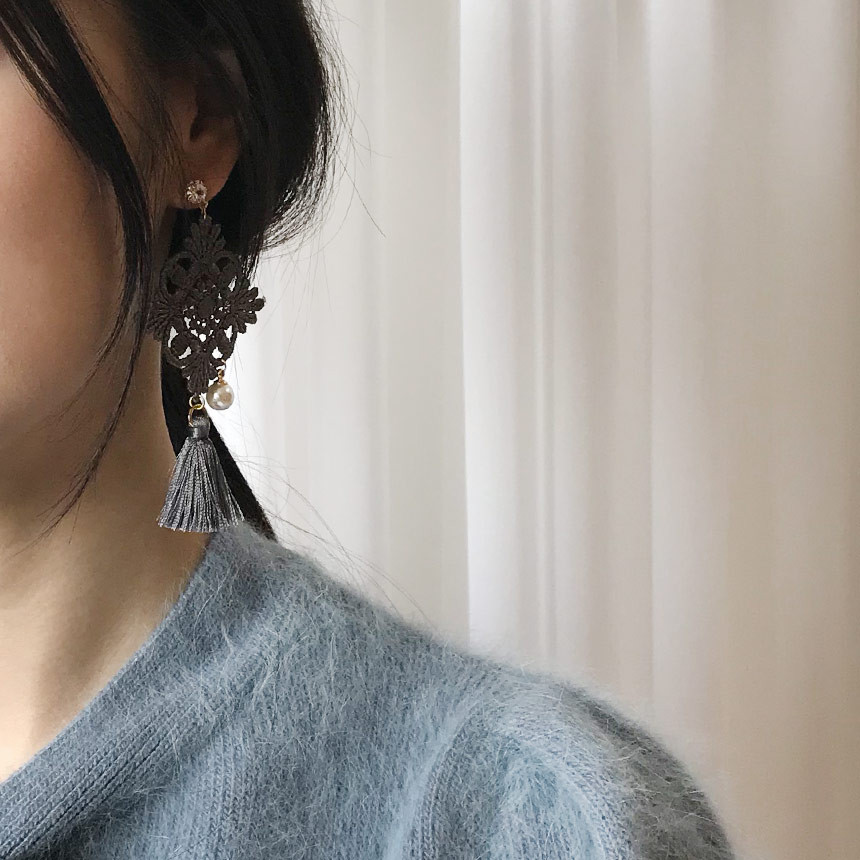 Earrings drop earrings fashion girlfriend lady lov