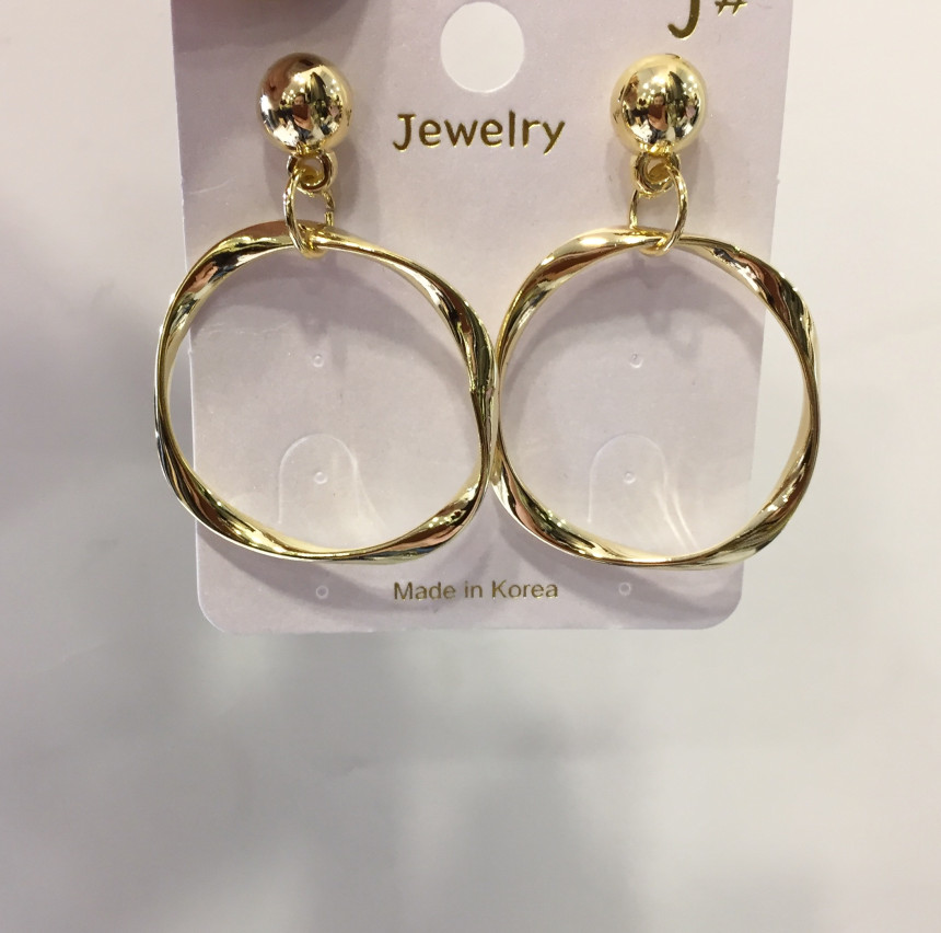 Drop Ring Earrings