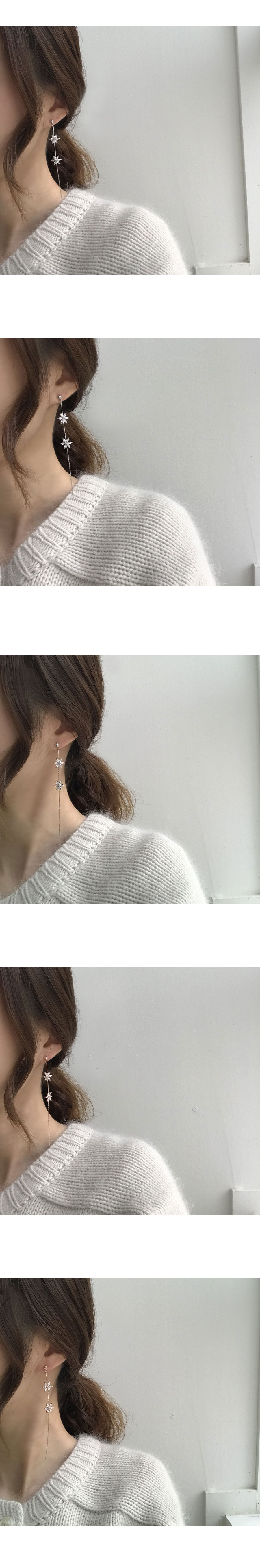 Ear-Pickable Snow Flower Chain 2-Stage 3-Stage Dro