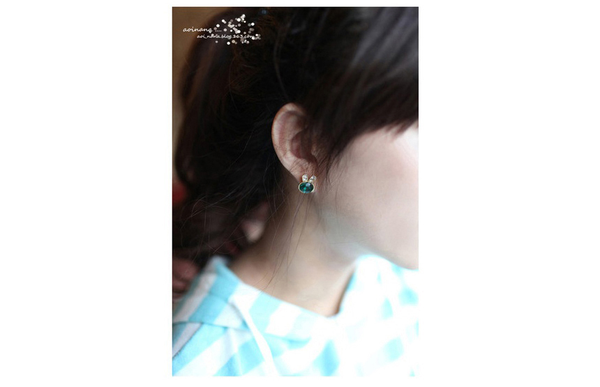 Drop Earrings Women 20s Crystal Accessory Store Je