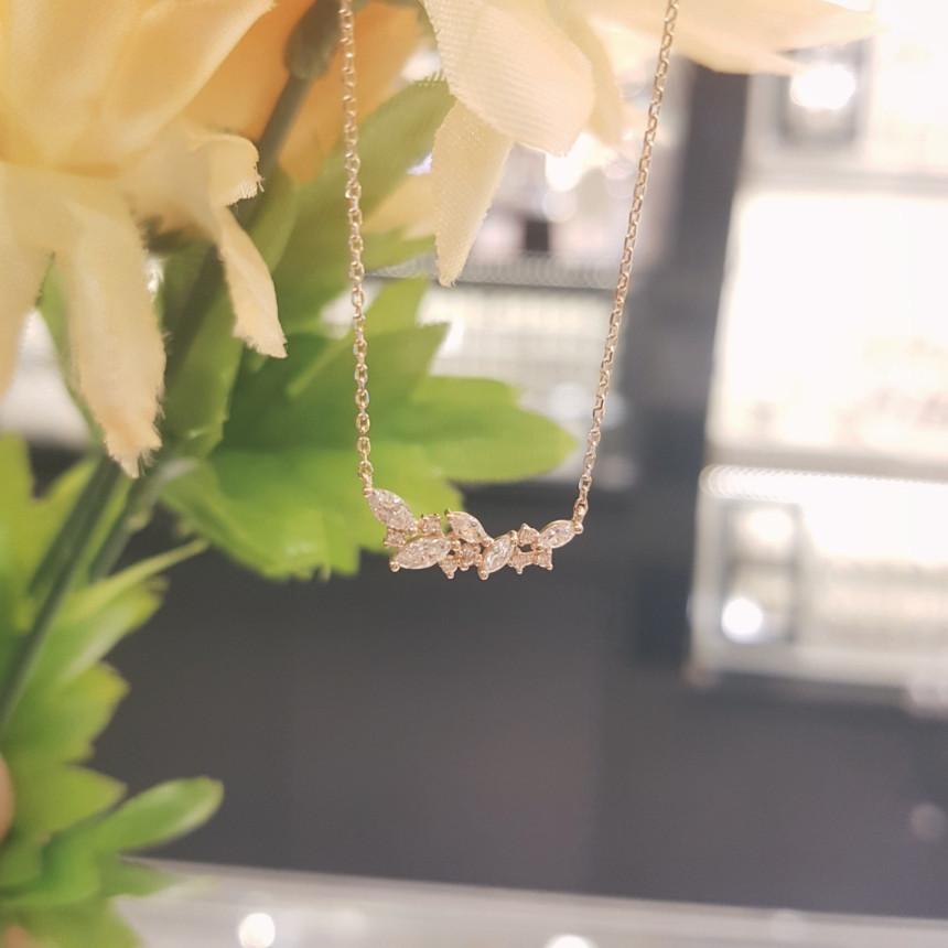 Lloyd Neck Line Necklace LNN17258G girlfriend gift