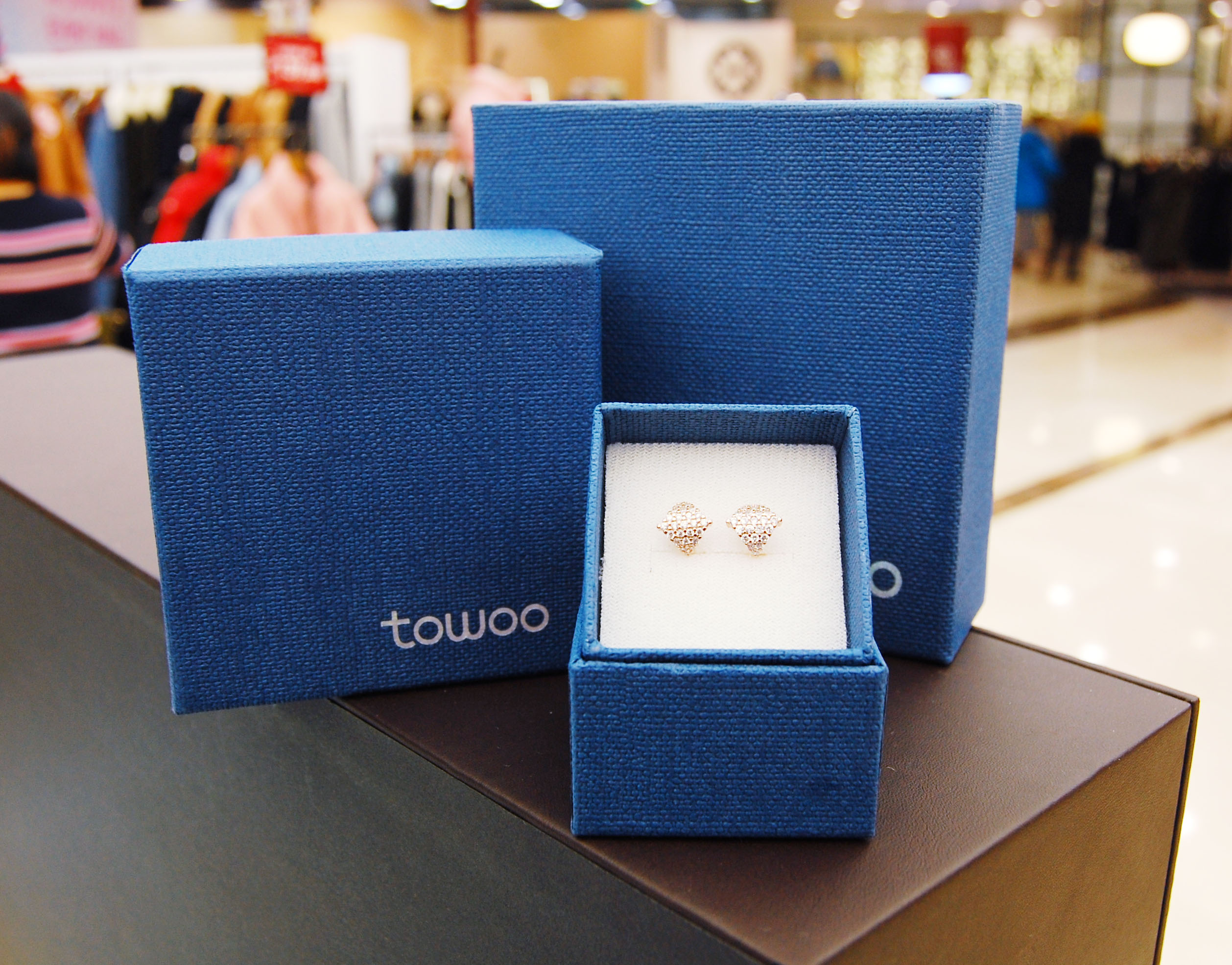 Toe Half Flower Drop Earrings tw-0020042 Wedding F