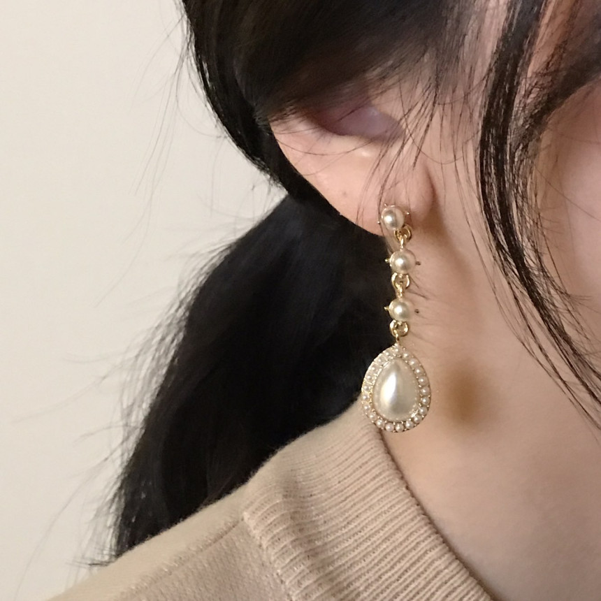 Oren Pearl Drop Earrings Ladies' Coordination C