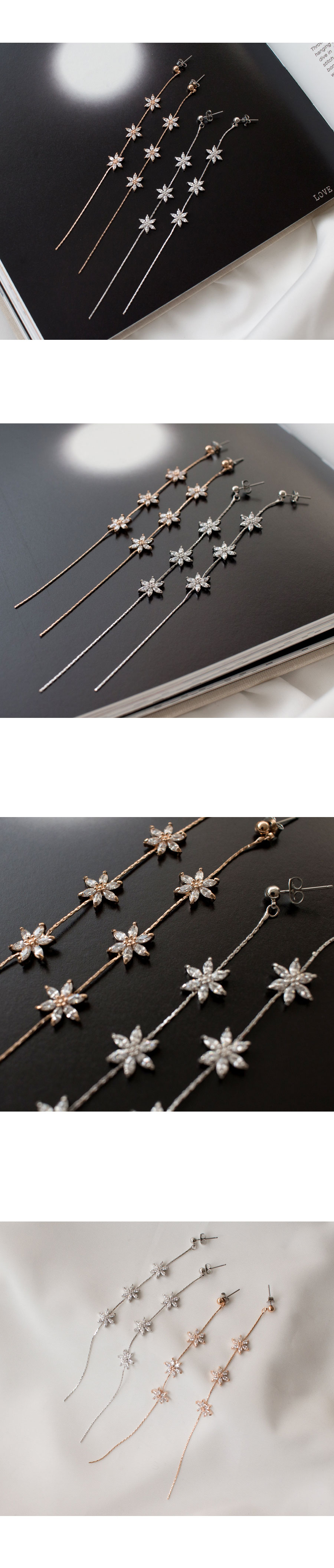 Ear-Pickable Snow Flower Chain 2-Stage 3-Stage Dro