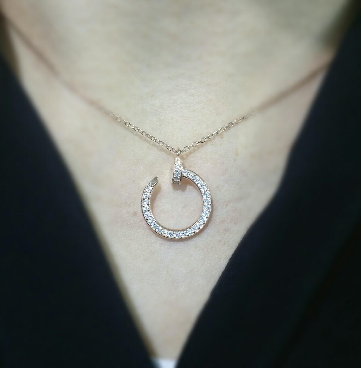 Double-sided Cubic Necklace Anniversary Gifts Cute