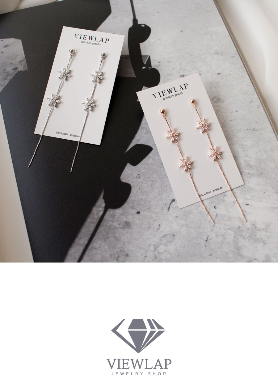 Ear-Pickable Snow Flower Chain 2-Stage 3-Stage Dro