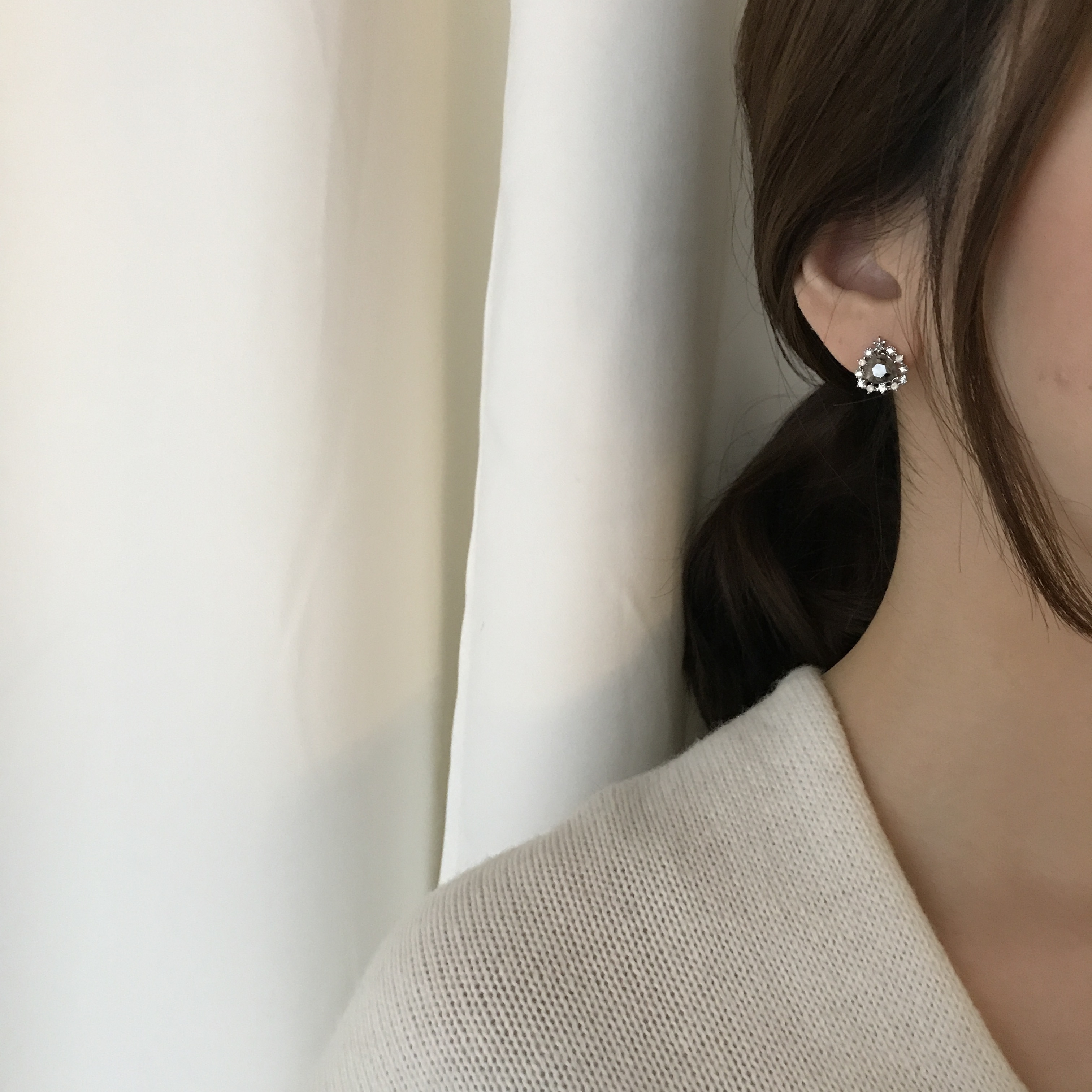 <b><p>The Cubic daily earring 3color Date ok A</p></b><b><p>チェアー キュービック デイリー イヤリング 3色 デートル ミニマルなル ラブコーディネ</p></b><br /><br /><p align='center'>