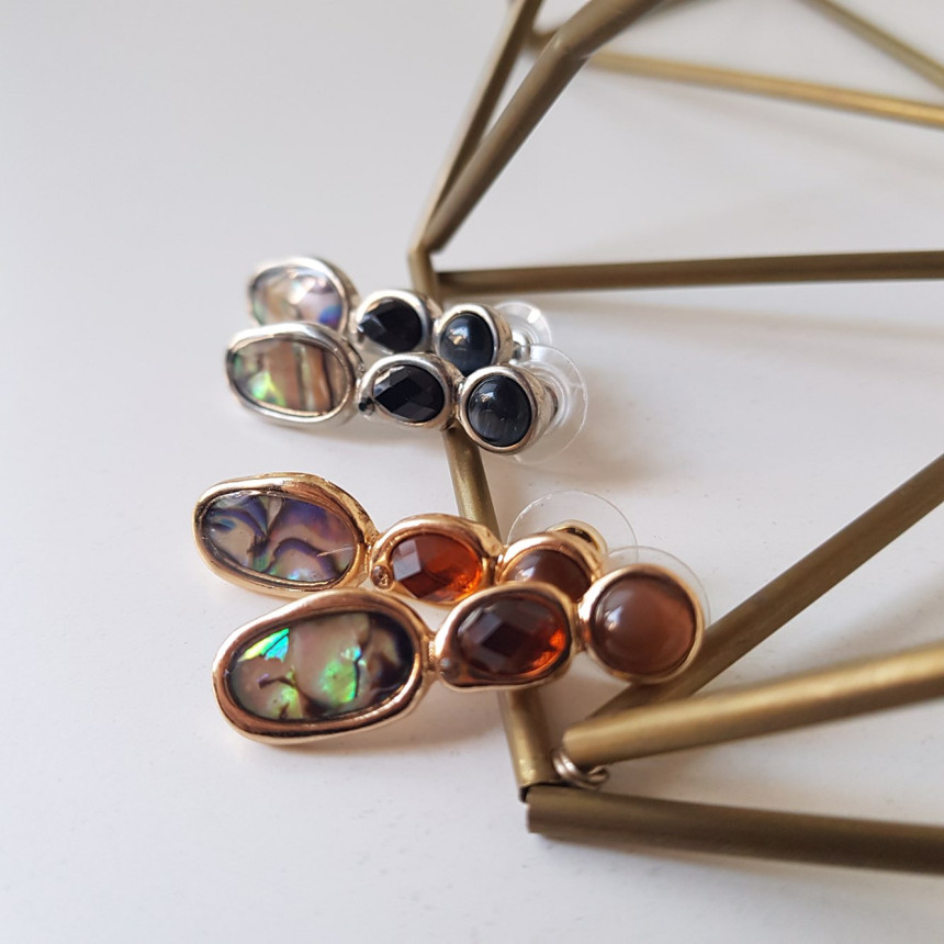 Magenta Vintage Earrings Drop Earrings Oriental St