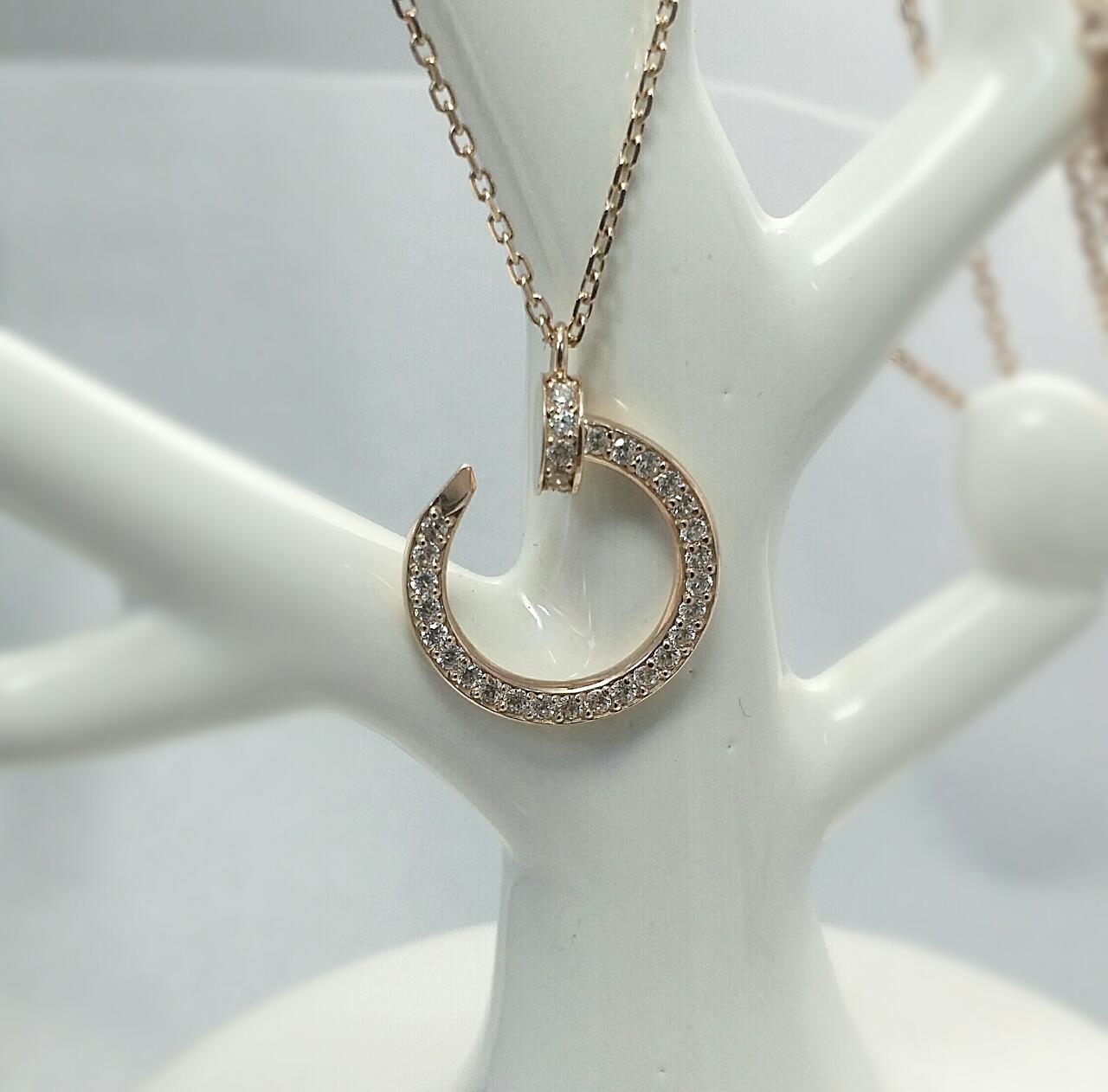 Double-sided Cubic Necklace Anniversary Gifts Cute