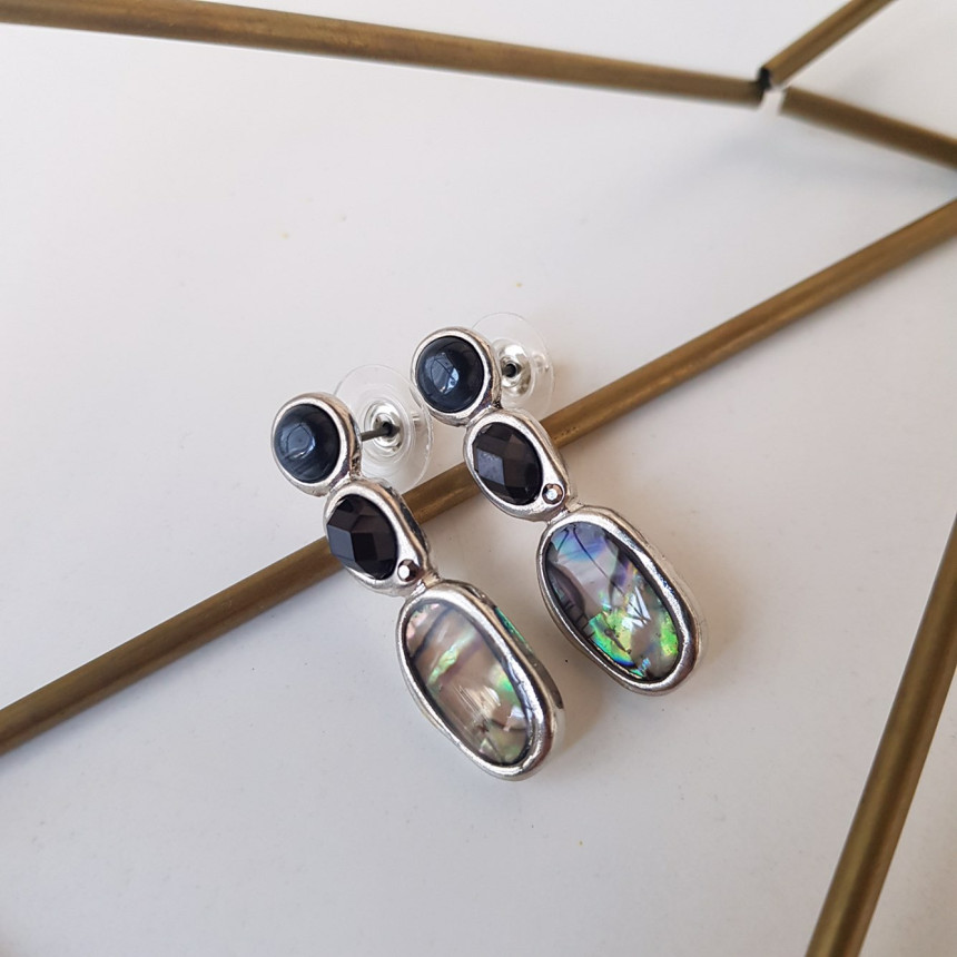 Magenta Vintage Earrings Drop Earrings Oriental St