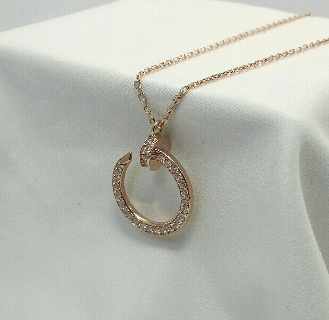 Double-sided Cubic Necklace Anniversary Gifts Cute