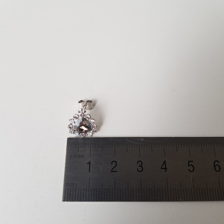 Chea Cubic Daily Earring 3color Date Look Minimal 