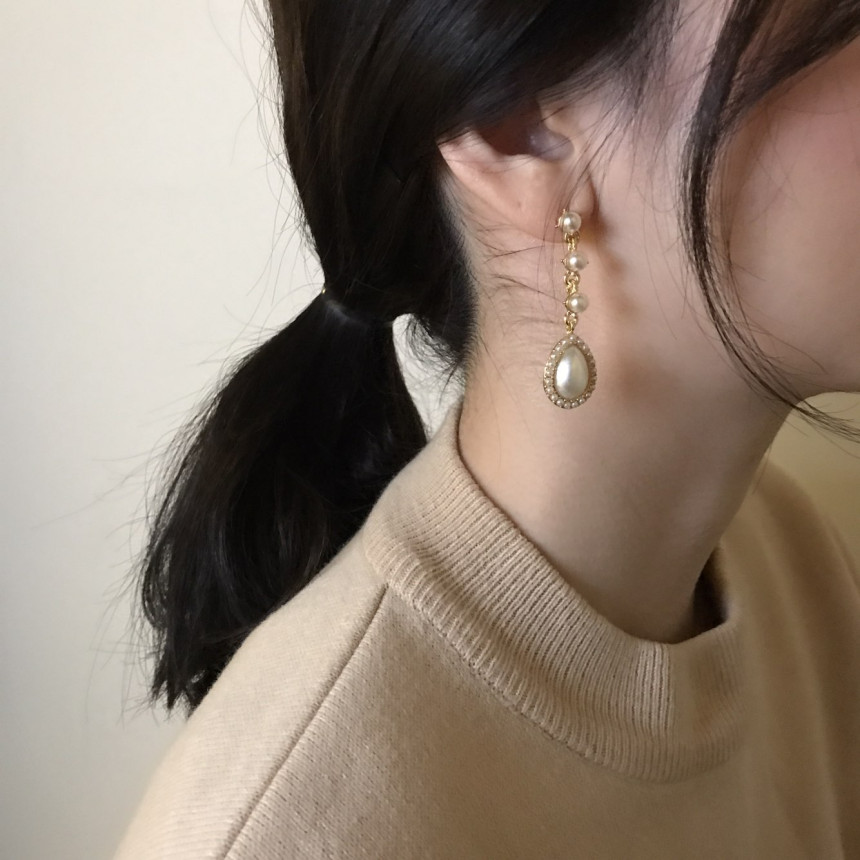 Oren Pearl Drop Earrings Ladies' Coordination C