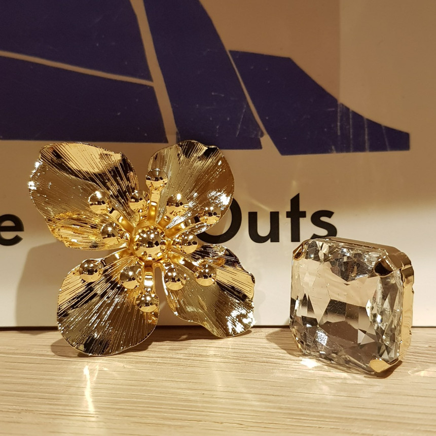 Tenbic Flower Cubic Earring Earrings Feminine Styl