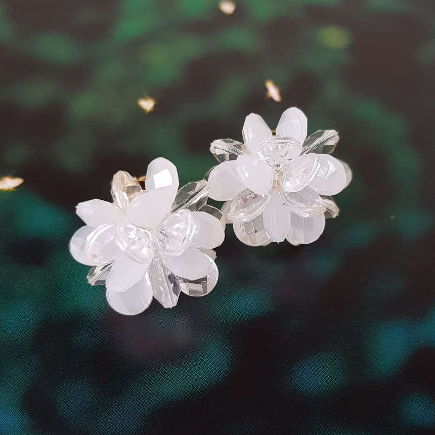 <b><p>Flower bud earring</p></b><b><p>つぼみ イヤリング</p></b><br /><br /><p align='center'>