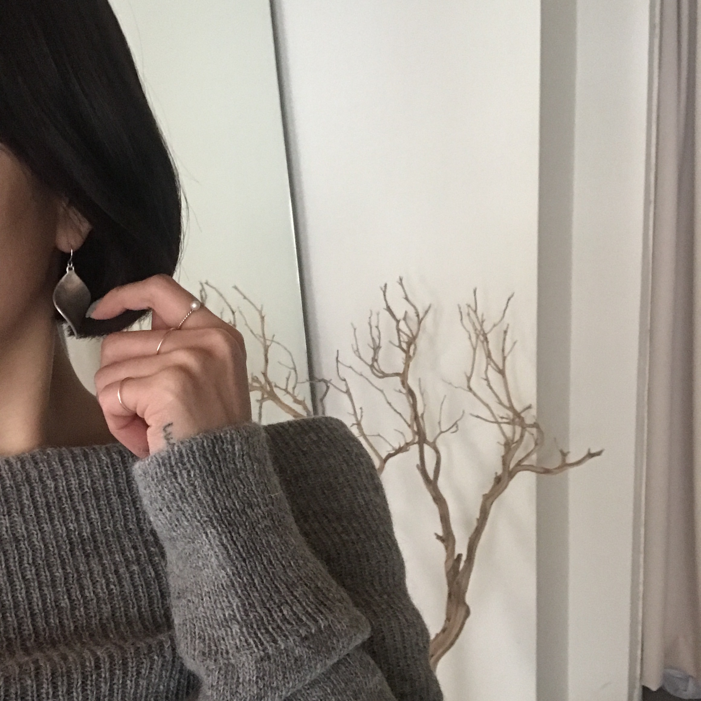 Natural Leaf Earrings 20s Female Romantic Style Me