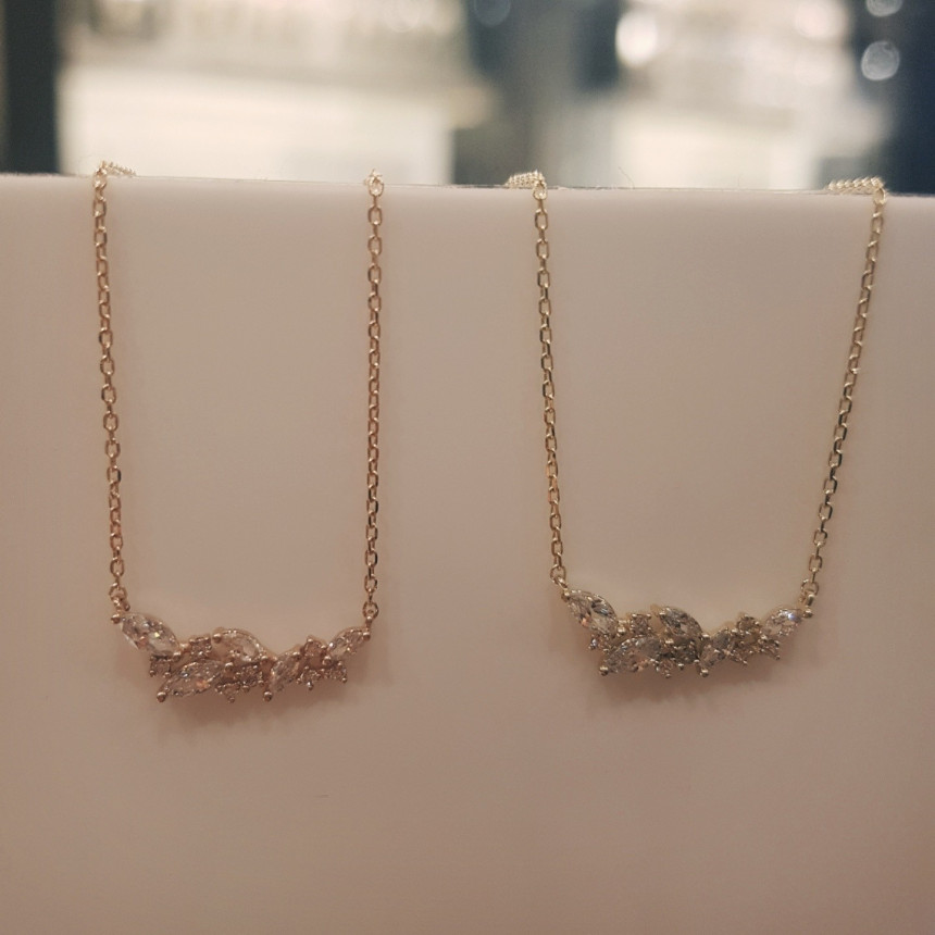 Lloyd Neck Line Necklace LNN17258G girlfriend gift