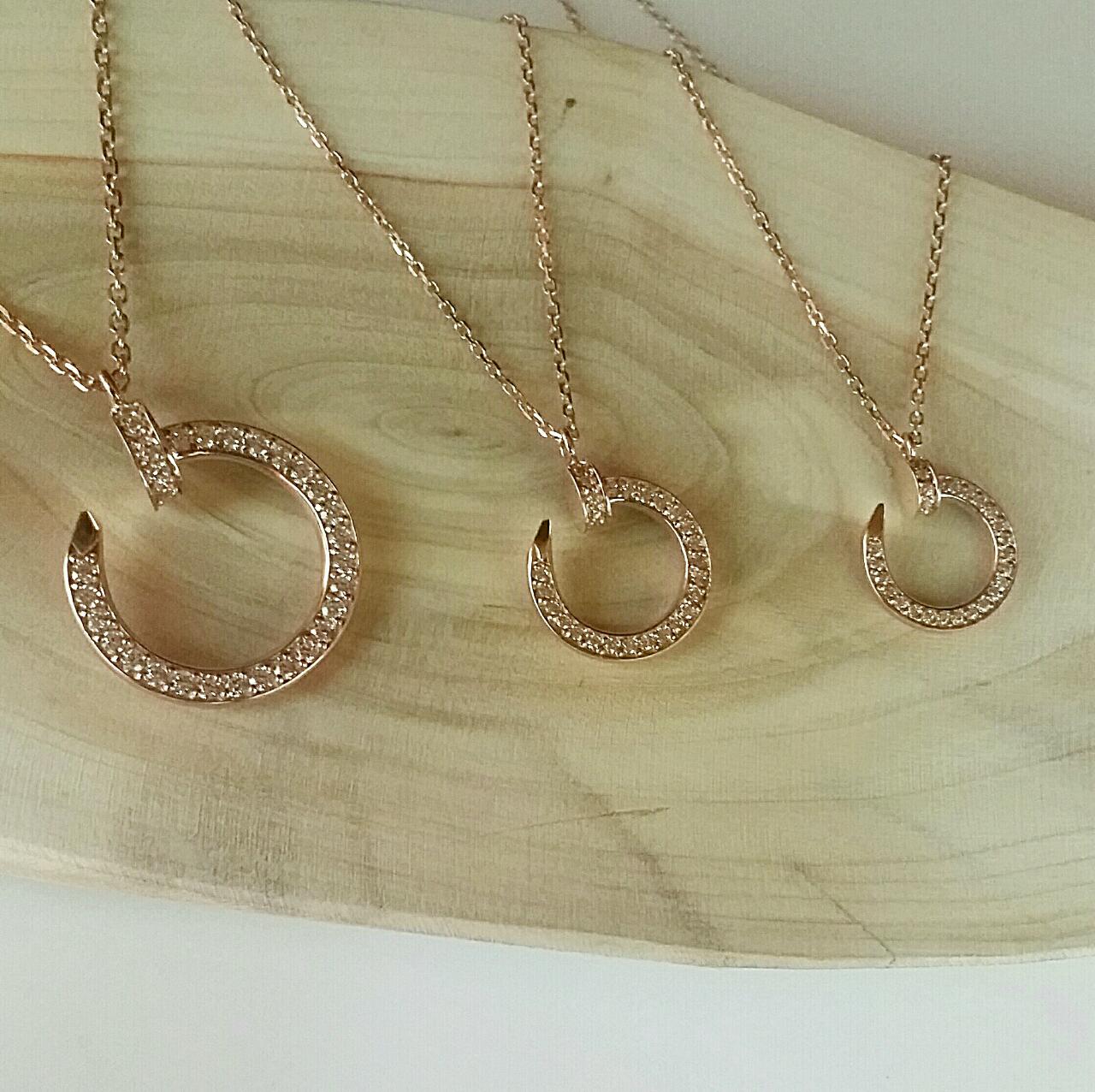 Double-sided Cubic Necklace Anniversary Gifts Cute