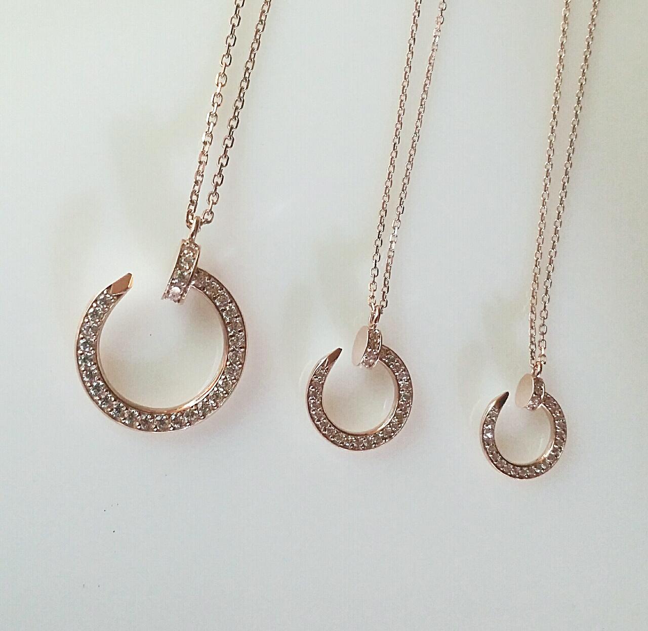 Double-sided Cubic Necklace Anniversary Gifts Cute