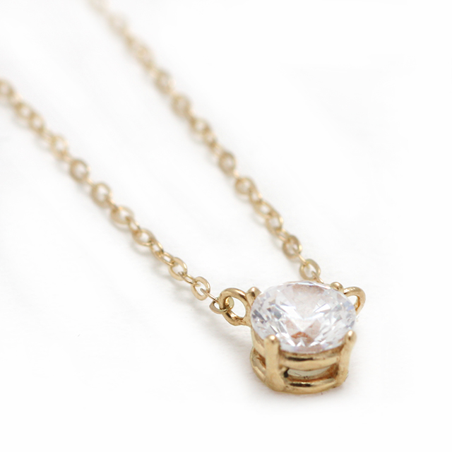 Isabel Mignon 14K Signature Part 3 Ice Necklace NK