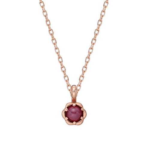 Metro City Jewelry January Birthstone Garnet Neckl