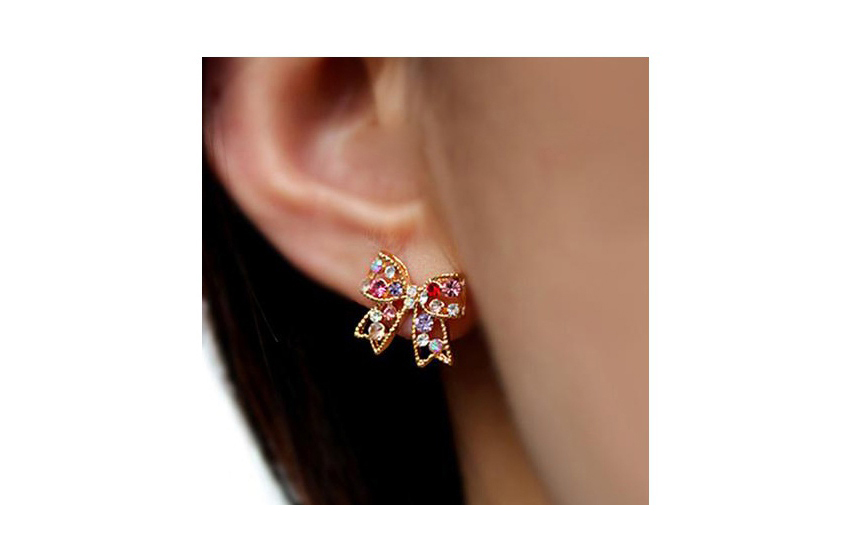 Drop Earrings Women 20s Crystal Accessory Store Je