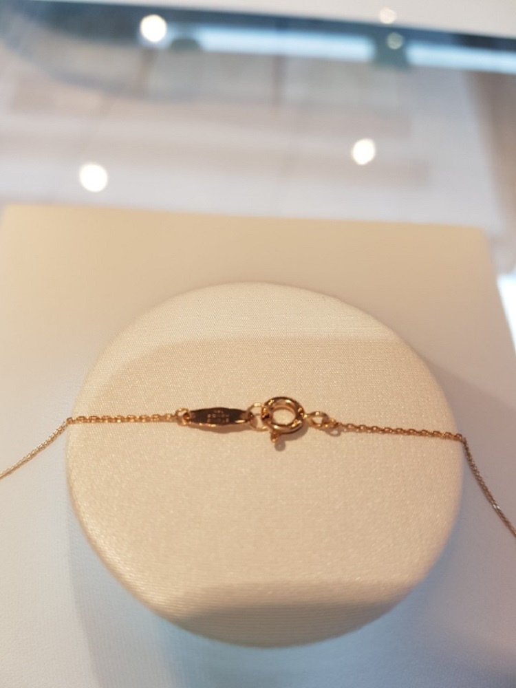 Stonehenge Rose Gold Necklace K0829