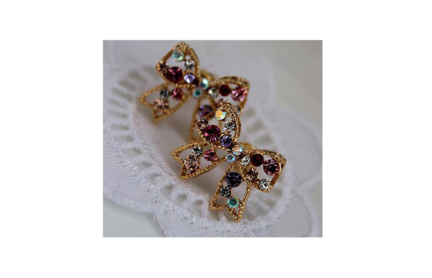 Drop Earrings Women 20s Crystal Accessory Store Je