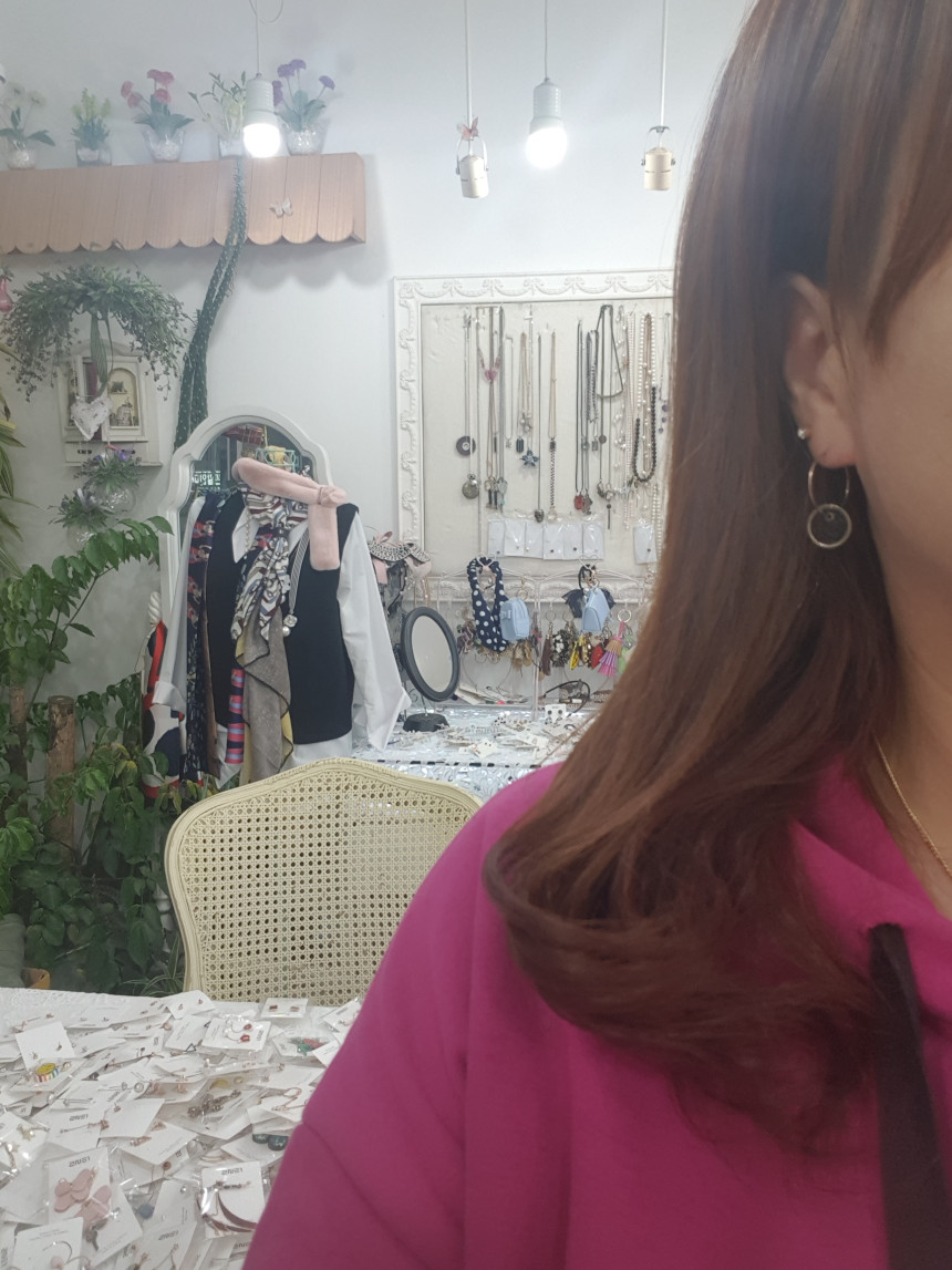 All Titanium Black Circle Mini Ring Earrings