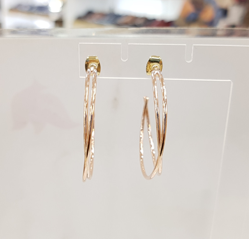 BOLLAR Vandal twist earrings GE736 cute