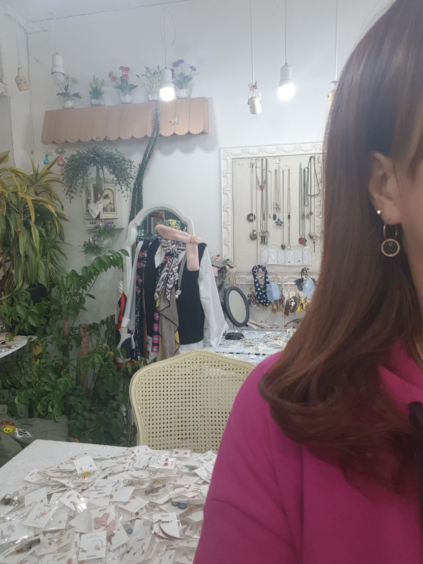 All Titanium Black Circle Mini Ring Earrings