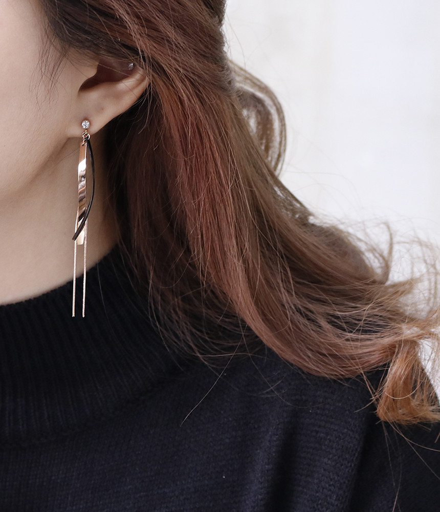 Dodo Secret Surge Steel Earrings Titanium Stainles