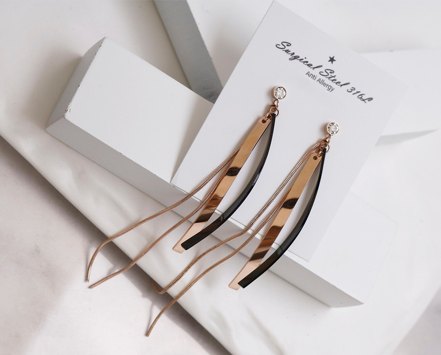 Dodo Secret Surge Steel Earrings Titanium Stainles