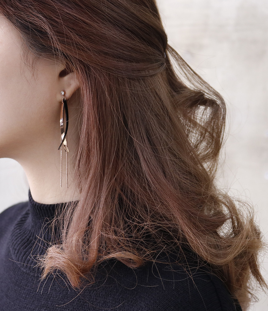 Dodo Secret Surge Steel Earrings Titanium Stainles