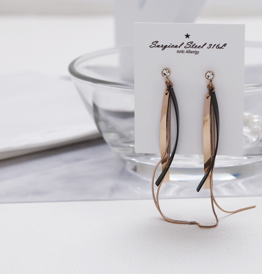 Dodo Secret Surge Steel Earrings Titanium Stainles