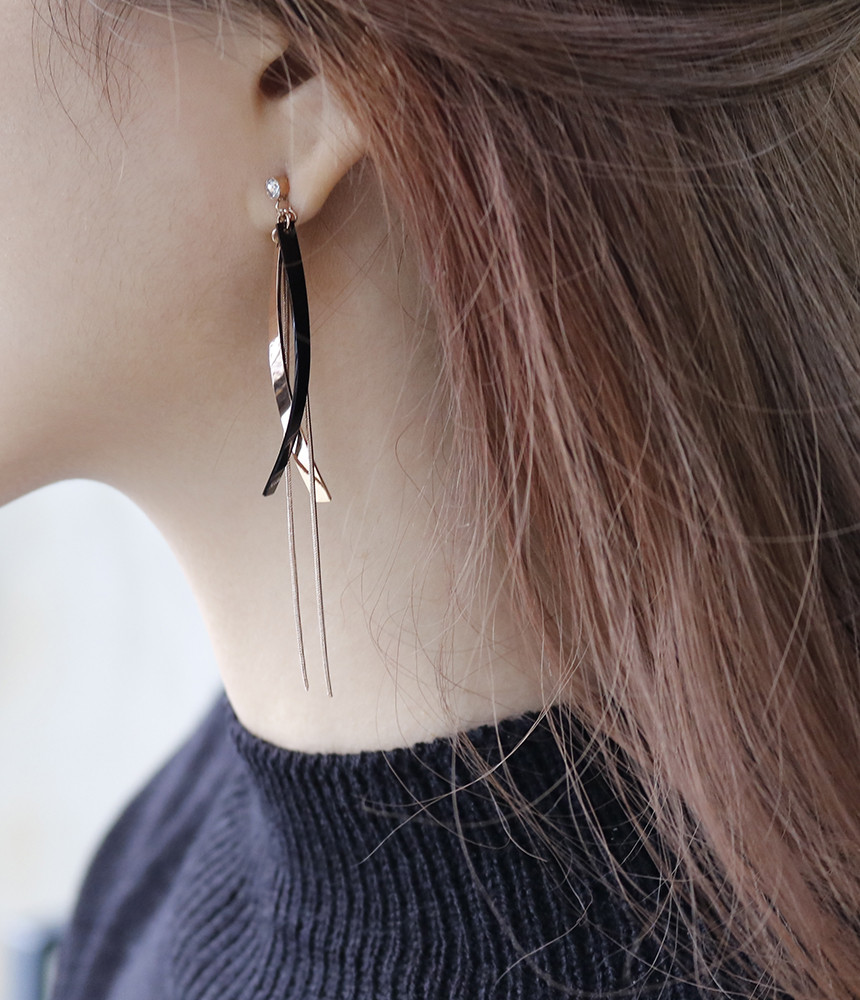 Dodo Secret Surge Steel Earrings Titanium Stainles