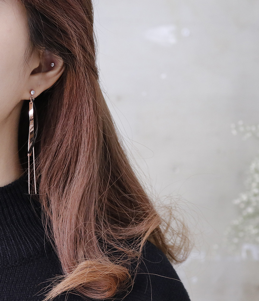 Dodo Secret Surge Steel Earrings Titanium Stainles