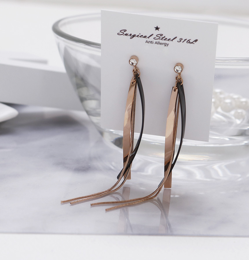 Dodo Secret Surge Steel Earrings Titanium Stainles