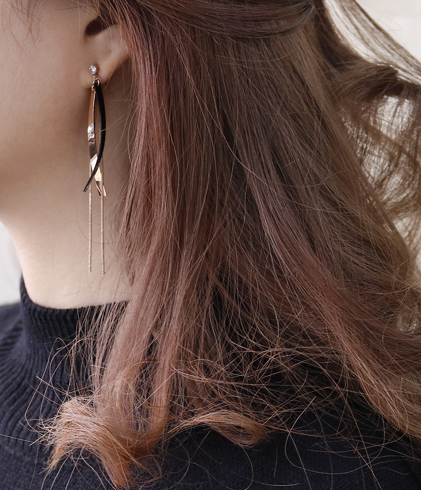 Dodo Secret Surge Steel Earrings Titanium Stainles