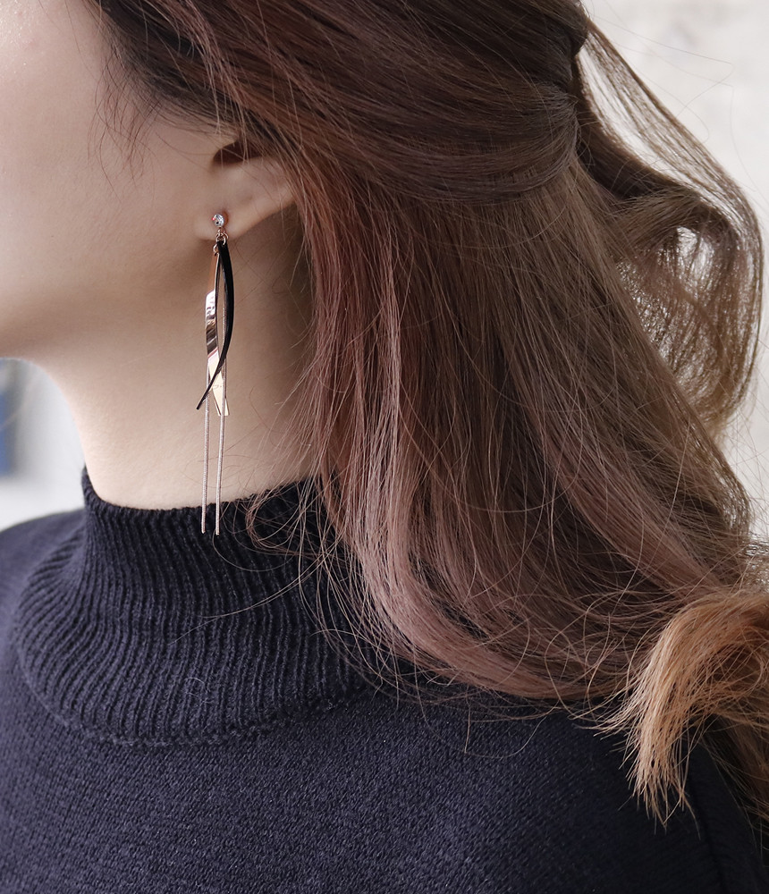 Dodo Secret Surge Steel Earrings Titanium Stainles