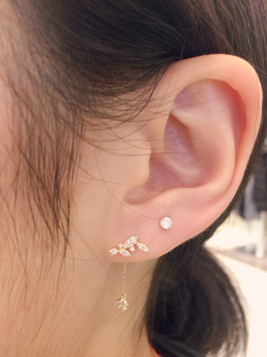 <b><p>Lloyd Orange bssom Drop bic earri LPSG2069</p></b><b><p>ロイド オレンジの花 ドロップ キュービック イヤリング LPSG2069 30代の女性</p></b><br /><br /><p align='center'>