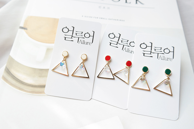 Swarovski earrings lovely fashion unique charming 