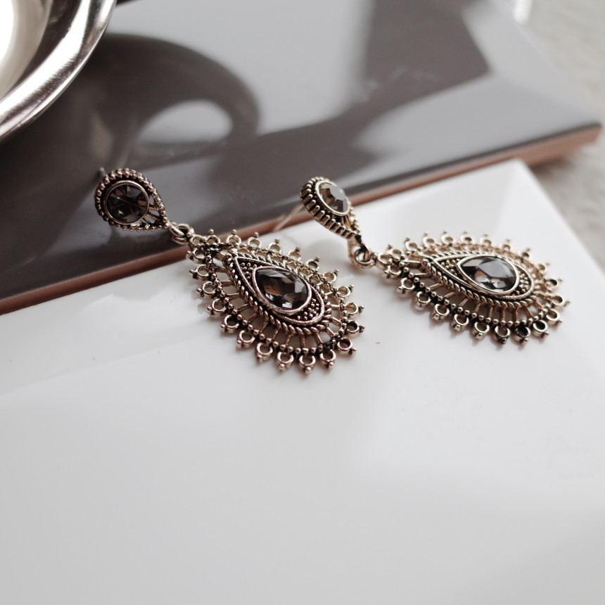 Fiesta Vintage Holistic Antique Sun Earrings Luxur