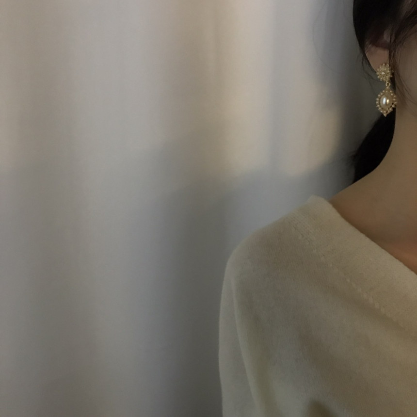 Bianco Pearl Pearl Drop Earrings Date Fashion Wedd