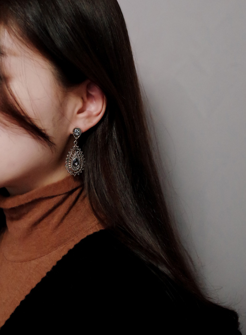 Fiesta Vintage Holistic Antique Sun Earrings Luxur