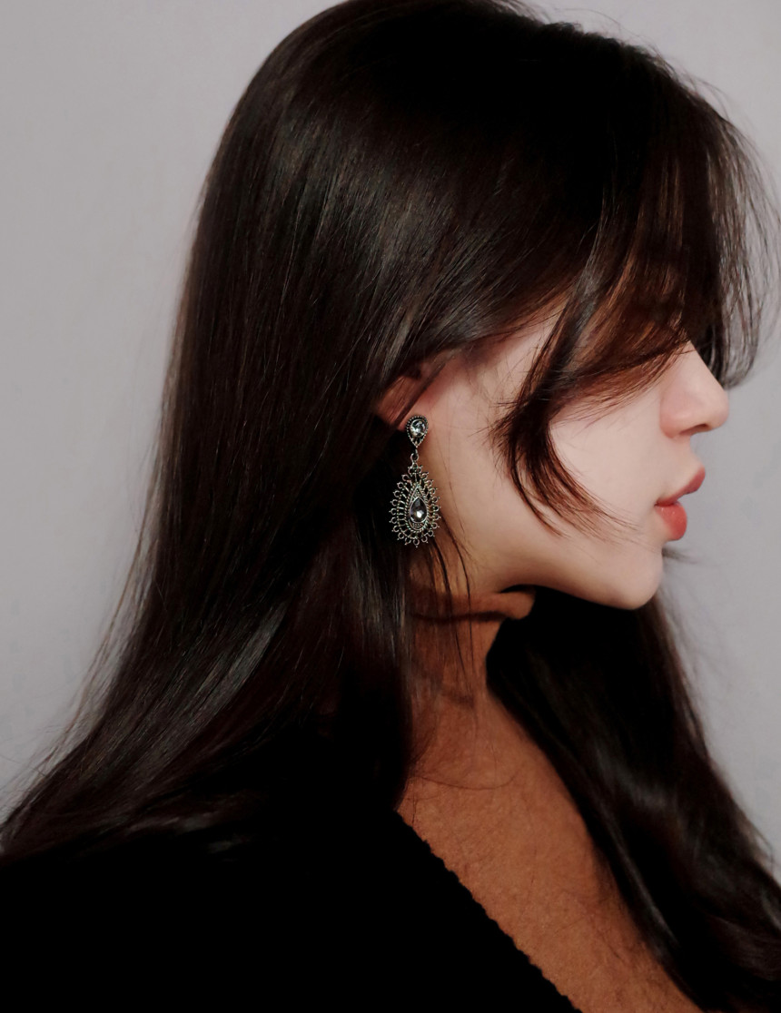 Fiesta Vintage Holistic Antique Sun Earrings Luxur